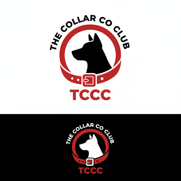 The Collar Co Club Logo - Red and Black